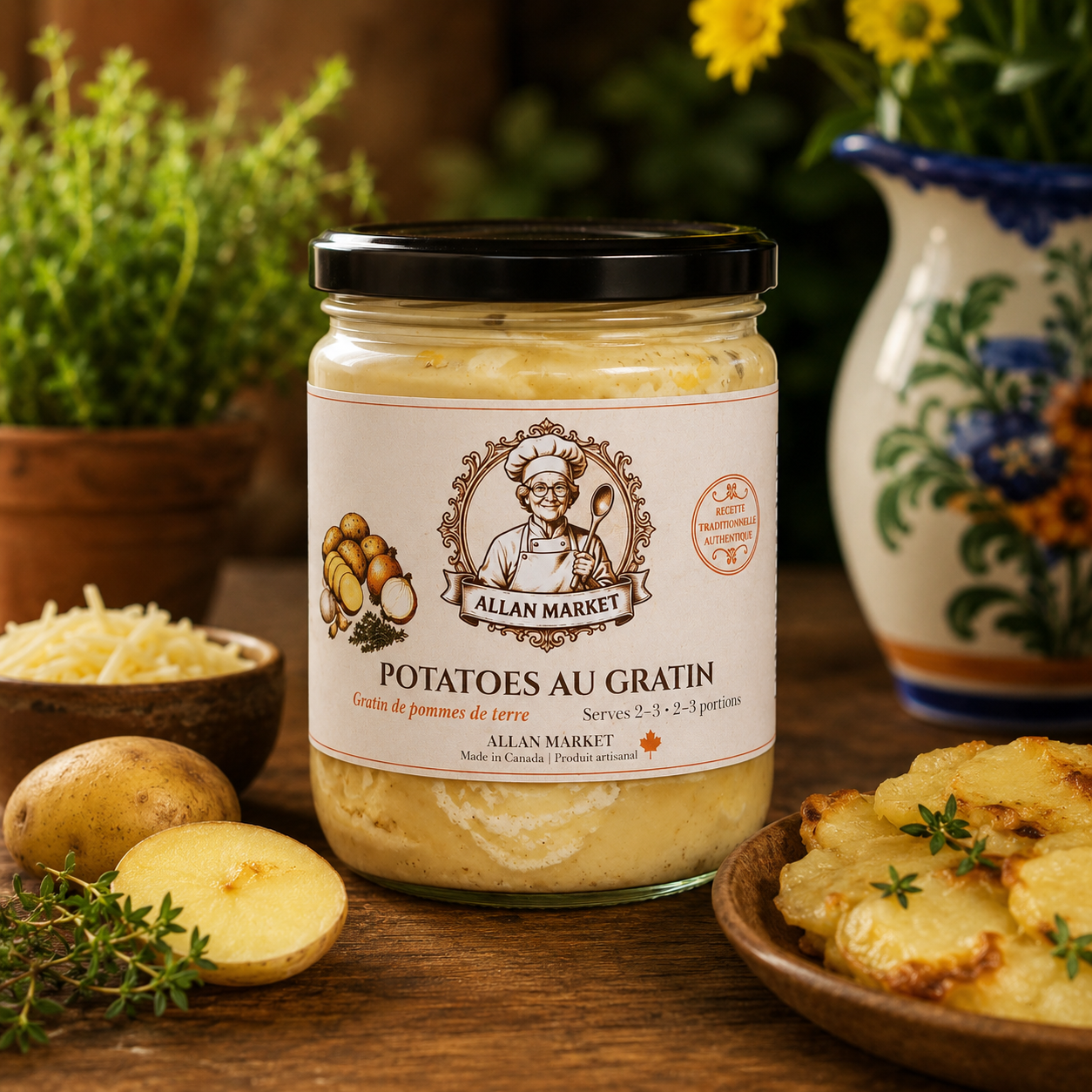 Potatoes au Gratin